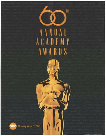 Постер: 60-я церемония вручения премии «Оскар»
