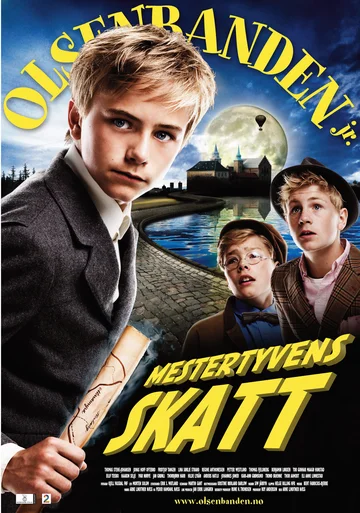 Постер: Olsenbanden jr. Mestertyvens skatt
