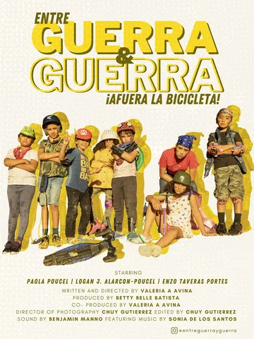 Постер: Entre Guerra y Guerra.. Afuera la Bicicleta