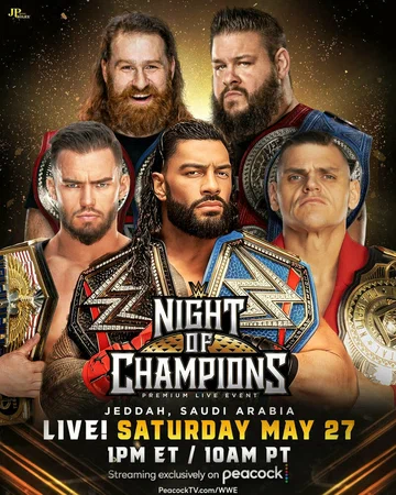 Постер: WWE Ночь чемпионов