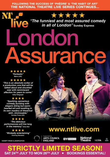 Постер: National Theatre Live: London Assurance