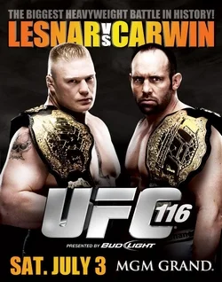 Постер: UFC 116: Lesnar vs. Carwin