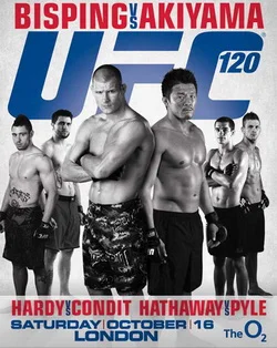 Постер: UFC 120: Bisping vs. Akiyama