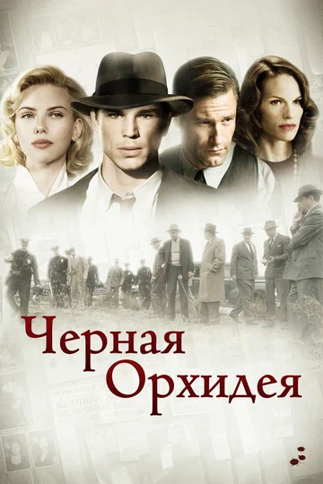 Постер: Черная орхидея