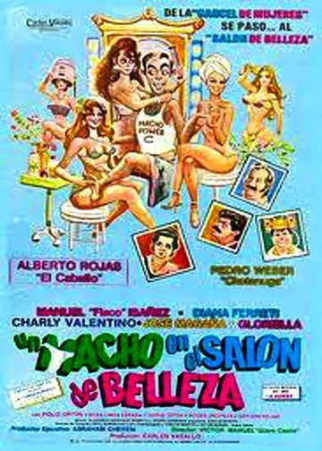 Постер: Un macho en el salón de belleza