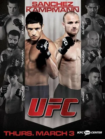 Постер: UFC on Versus: Sanchez vs. Kampmann