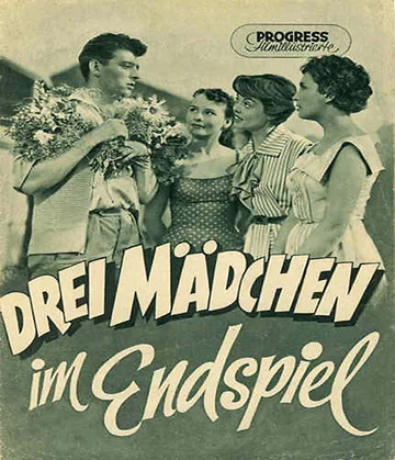 Постер: Drei Mädchen im Endspiel