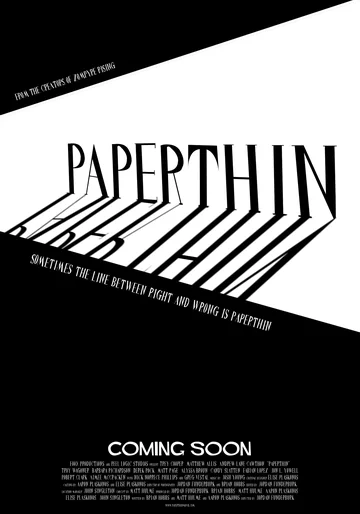 Постер: Paperthin