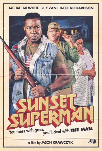 Постер: Sunset Superman