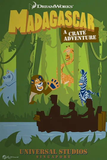 Постер: Madagascar: A Crate Adventure