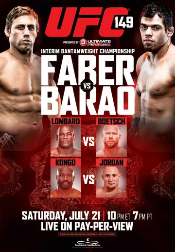 Постер: UFC 149