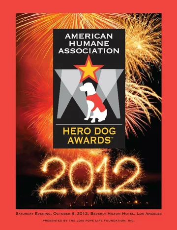 Постер: 2012 Hero Dog Awards