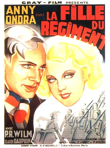 Постер: La fille du régiment
