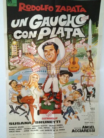 Постер: Un gaucho con plata