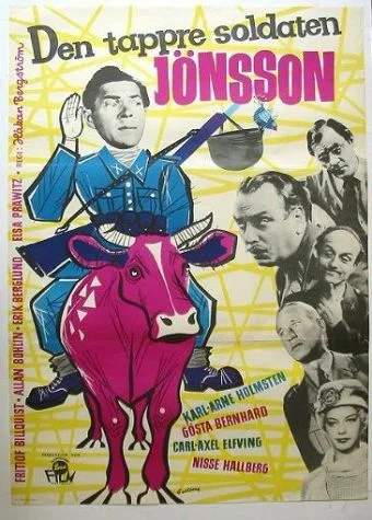 Постер: Den tappre soldaten Jönsson