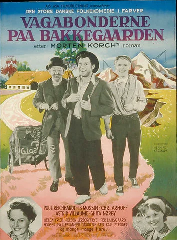 Постер: Vagabonderne paa Bakkegaarden