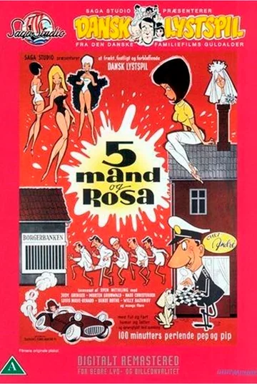 Постер: 5 mand og Rosa