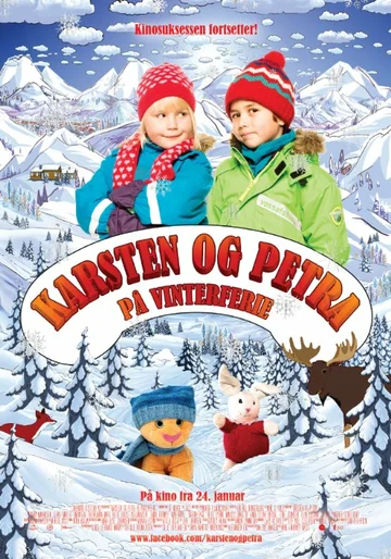 Постер: Karsten og Petra på vinterferie