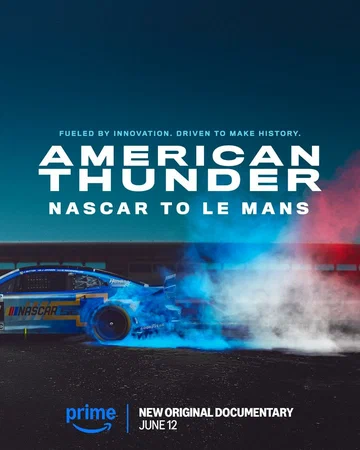 Постер: Американский гром: NASCAR в Ле-Мане