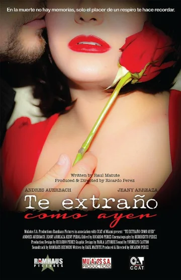 Постер: Te extraño como ayer