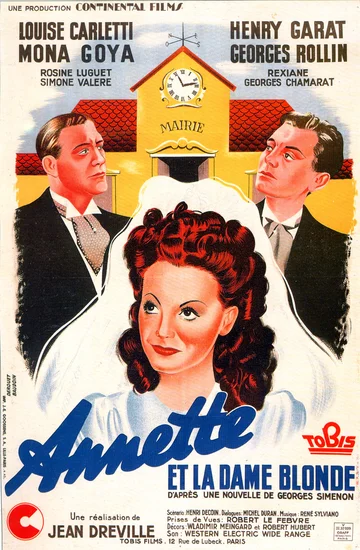 Постер: Annette et la dame blonde