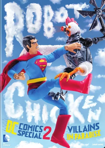 Постер: Робоцып: Специально для DC Comics II: Злодеи в раю