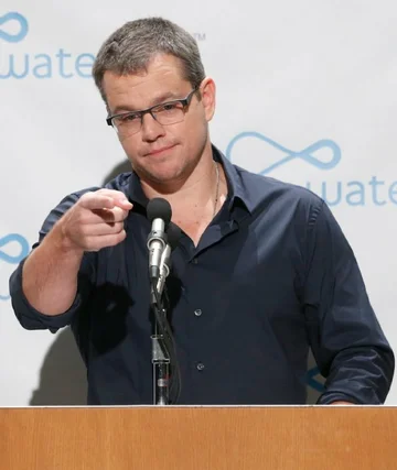 Постер: Matt Damon Goes on Strike!