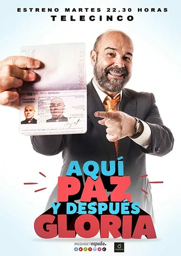 Постер: Aquí Paz y después Gloria