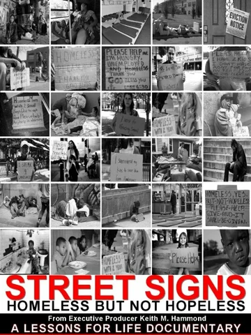Постер: Street Signs: Homeless But Not Hopeless