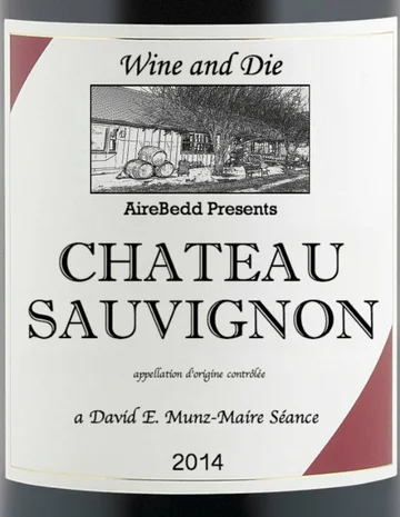Постер: Chateau Sauvignon: terroir