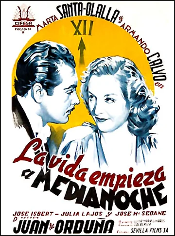 Постер: La vida empieza a medianoche