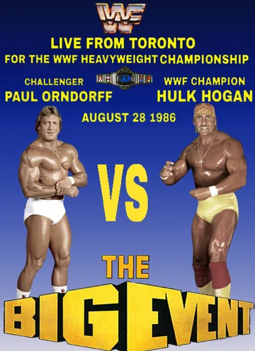 Постер: WWE The Big Event