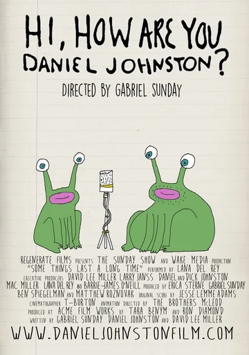 Постер: Hi, How Are You Daniel Johnston?