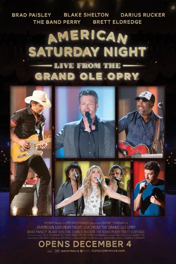 Постер: American Saturday Night: Live from the Grand Ole Opry