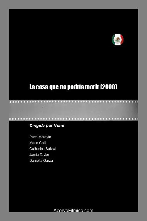 Постер: La cosa que no podría morir