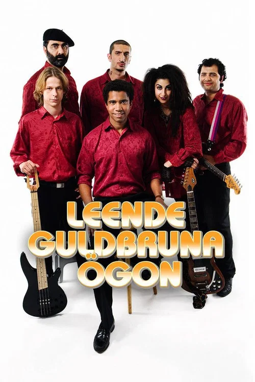 Постер: Leende guldbruna ögon