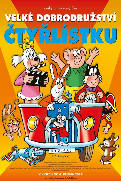 Постер: Velké dobrodruzství Ctyrlístku