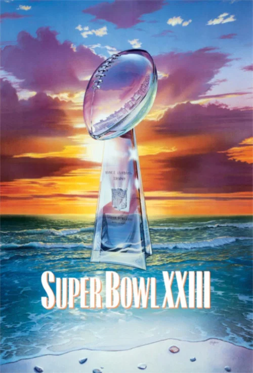 Постер: Super Bowl XXIII