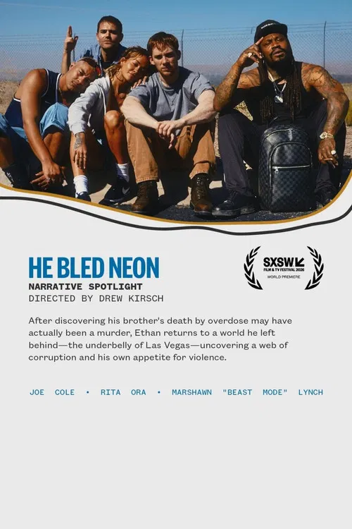 Постер: He Bled Neon