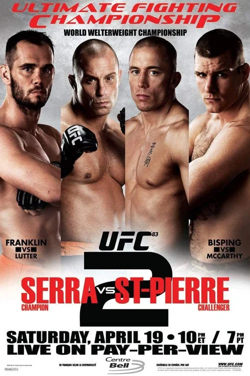 Постер: UFC 83: Serra vs. St. Pierre 2