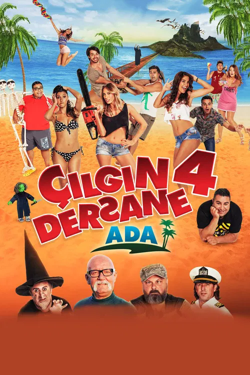 Постер: Çilgin Dersane 4: Ada