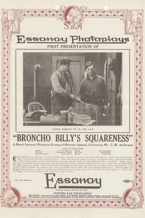 Постер: Broncho Billy's Squareness