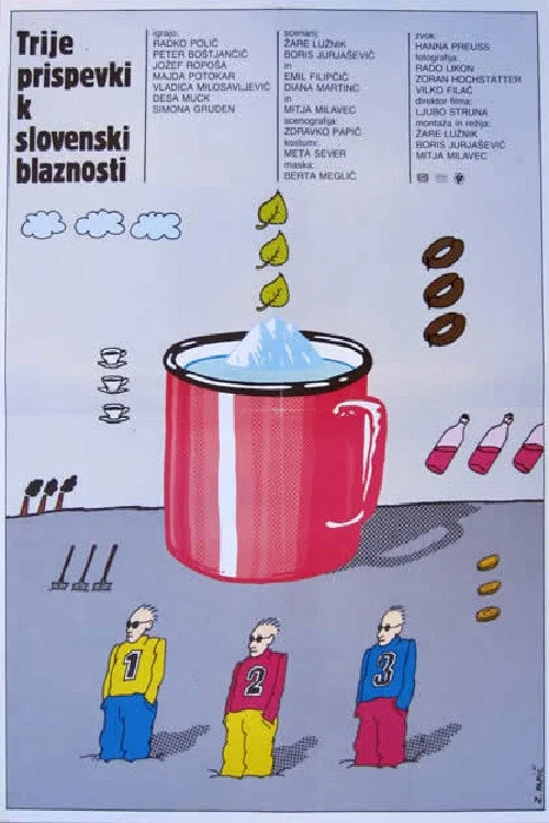 Постер: Trije prispevki k slovenski blaznosti