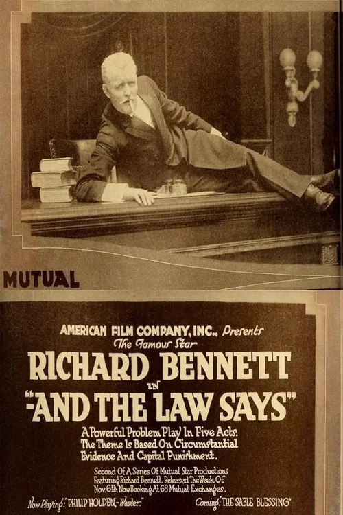 Постер: And the Law Says