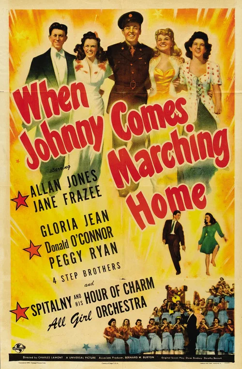 Постер: When Johnny Comes Marching Home