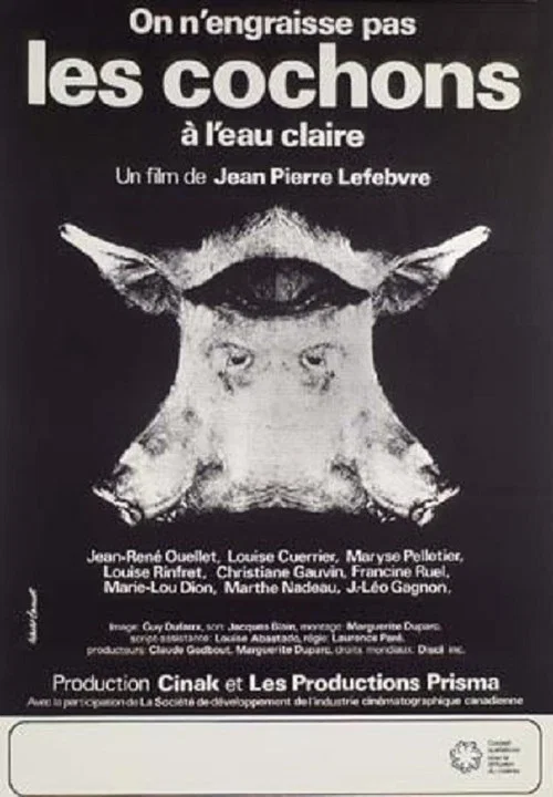 Постер: On n'engraisse pas les cochons à l'eau claire
