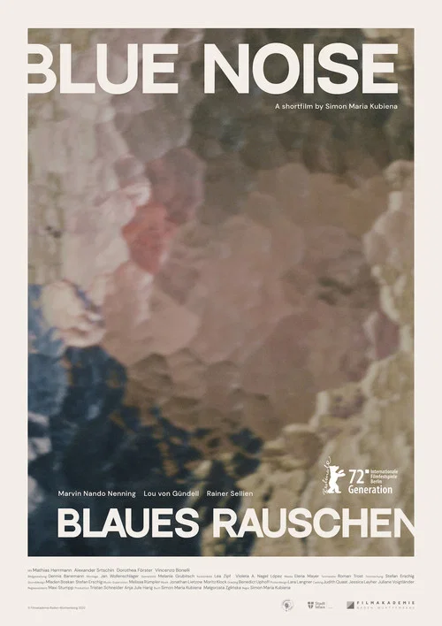 Постер: Blaues Rauschen