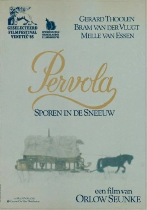 Постер: Pervola, sporen in de sneeuw