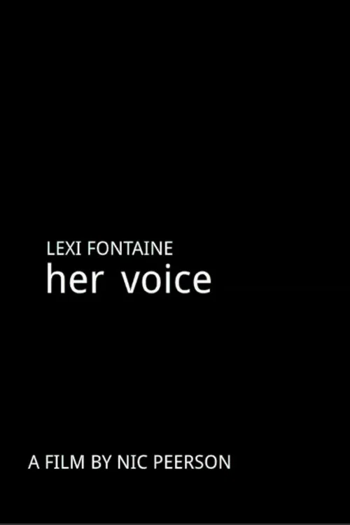 Постер: Her Voice