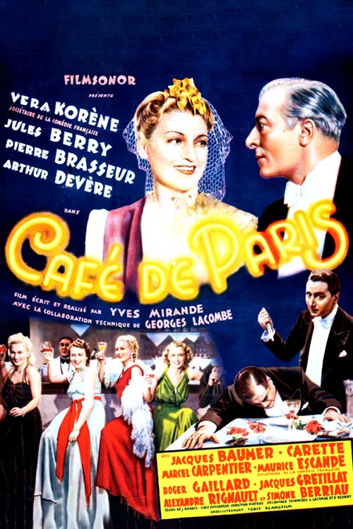 Постер: Café de Paris
